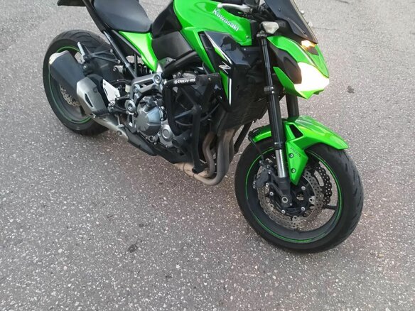 2017 Kawasaki Z 900, зелёный, 760000 рублей - вид 1