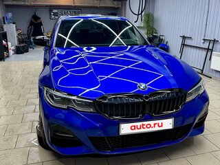 2019 BMW 3 серии 320i VII (G2x), синий, 3950000 рублей, вид 4