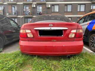 2004 Nissan Almera II (N16) Рестайлинг, красный, 420000 рублей, вид 4