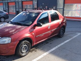 2010 Renault Logan I Рестайлинг, красный, 200000 рублей, вид 3