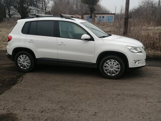 2010 Volkswagen Tiguan I, белый, 1180000 рублей, вид 3