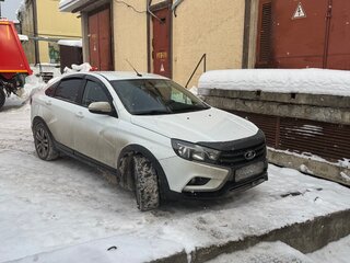 2019 Lada (ВАЗ) Vesta Cross I, белый, 900000 рублей, вид 4