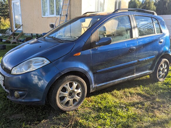 2008 Chery Kimo (A1), синий, 150000 рублей - вид 1