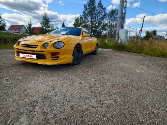 1994 Toyota Celica VI (T200), жёлтый, 500000 рублей - вид 5