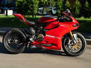 2013 Ducati 1199 Panigale, красный, 1350000 рублей, вид 4