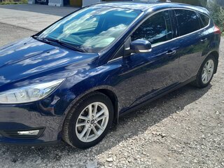 2018 Ford Focus III Рестайлинг, синий, 1270000 рублей, вид 1