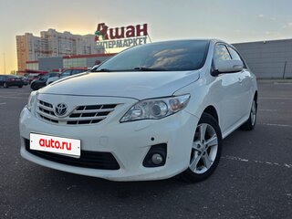 2011 Toyota Corolla X (E140, E150) Рестайлинг, белый, 910000 рублей, вид 1