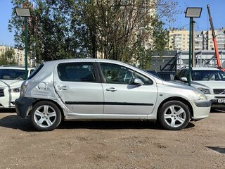 2003 Peugeot 307 I, серебристый, 109000 рублей, вид 5