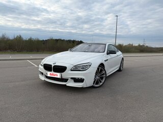 2016 BMW 6 серии 640i xDrive III (F06/F13/F12) Рестайлинг, белый, 3130000 рублей, вид 1