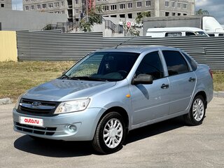 2013 Lada (ВАЗ) Granta I, голубой, 350000 рублей, вид 1