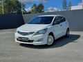 2015 Hyundai Solaris I Рестайлинг, белый, 839000 рублей