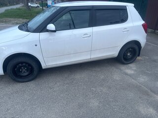 2012 Skoda Fabia II Рестайлинг, белый, 460000 рублей, вид 1
