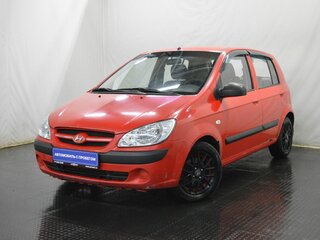 2007 Hyundai Getz I Рестайлинг, красный, 351000 рублей, вид 1