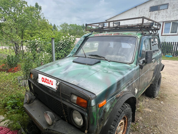 2001 Lada (ВАЗ) 2121 (4x4) I Рестайлинг, зелёный, 118000 рублей