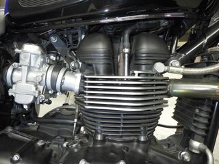 2008 Triumph Bonneville T100, синий, 590000 рублей, вид 5