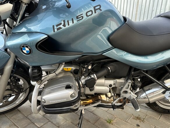 2002 BMW R 1150 R, голубой, 400000 рублей - вид 9