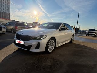 2021 BMW 6 серии Gran Turismo 630d xDrive IV (G32) Рестайлинг, белый, 5500000 рублей, вид 3