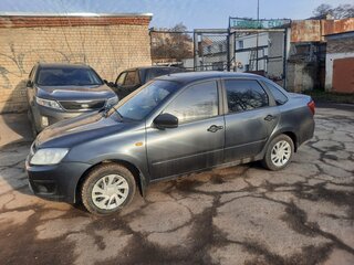 2016 Lada (ВАЗ) Granta I, серый, 425000 рублей, вид 4