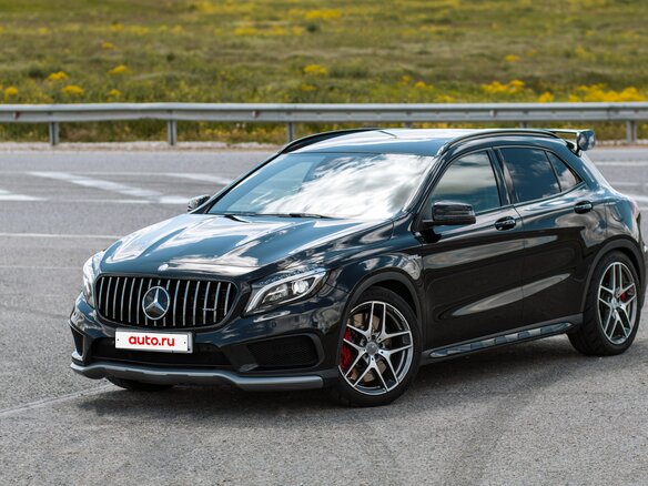 2014 Mercedes-Benz GLA AMG 45 AMG I (X156), чёрный, 2450000 рублей - вид 5