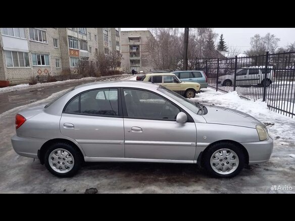 2003 Kia Rio I Рестайлинг, серебристый, 270000 рублей - вид 5