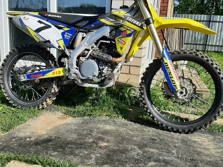 2017 Suzuki RM-Z 450, жёлтый, 370000 рублей, вид 2