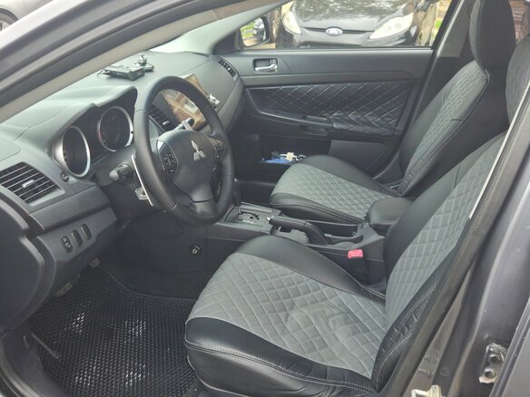 2007 Mitsubishi Lancer X, серый, 750000 рублей - вид 7