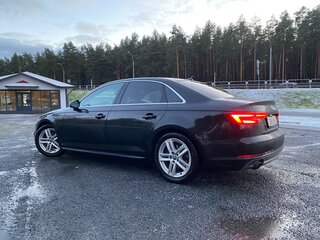 2018 Audi A4 V (B9), чёрный, 2100000 рублей, вид 2