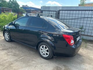 2012 Chevrolet Aveo II, чёрный, 550000 рублей, вид 3