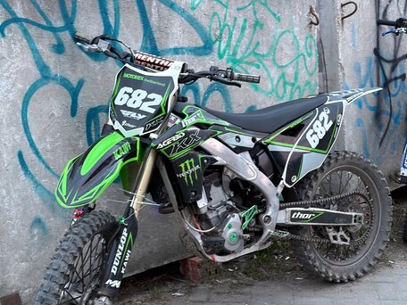 2014 Kawasaki KX 250, зелёный, 340000 рублей, вид 5