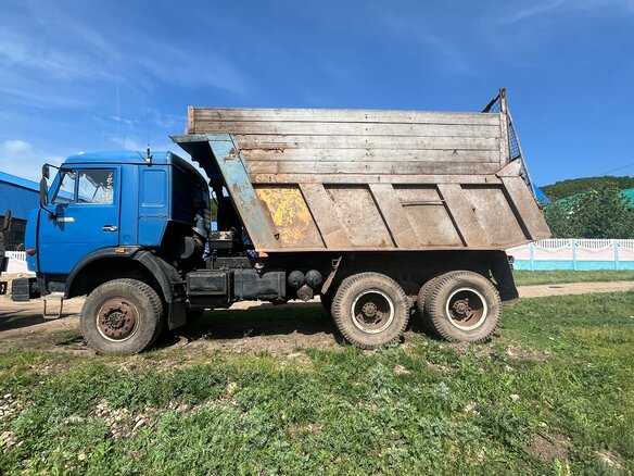 2001 КамАЗ 65111, синий, 1400000 рублей - вид 2