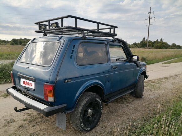 2007 Lada (ВАЗ) 2121 (4x4) I Рестайлинг, синий, 290000 рублей - вид 5