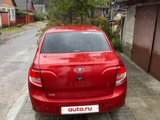 2012 Lada (ВАЗ) Granta I, красный, 350000 рублей, вид 3