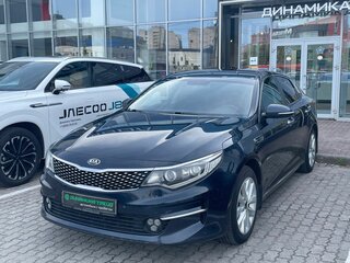 2017 Kia Optima IV, синий, 1425000 рублей, вид 1