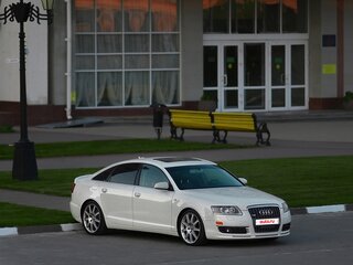 2005 Audi A6 III (C6), белый, 1200000 рублей, вид 2