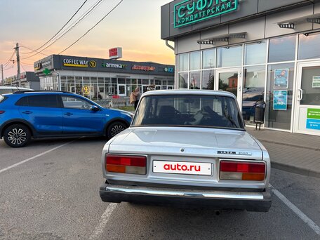 2011 Lada (ВАЗ) 2107, серебристый, 160000 рублей, вид 2