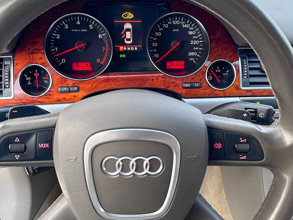2004 Audi A8 Long II (D3), чёрный, 1400000 рублей - вид 14