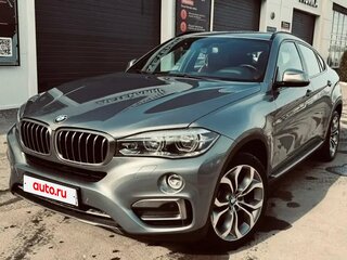 2016 BMW X6 30d II (F16), серый, 4000000 рублей, вид 1