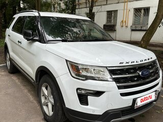 2019 Ford Explorer V Рестайлинг 2, белый, 3800000 рублей, вид 3