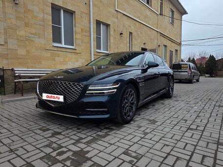 2022 Genesis G80 II, синий, 4250000 рублей, вид 2