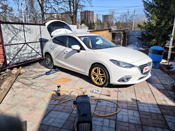 2014 Mazda 3 III (BM), белый - вид 4