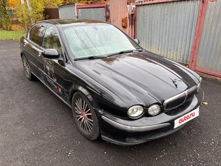 2001 Jaguar X-Type I, чёрный, 400000 рублей, вид 3