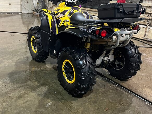 2013 BRP Can-Am Renegade 1000, жёлтый, 1100000 рублей - вид 5