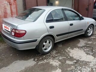 2001 Nissan Almera II (N16), серебристый, 450000 рублей, вид 4