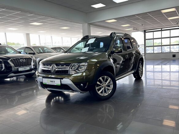 2015 Renault Duster I Рестайлинг, зелёный, 1125000 рублей