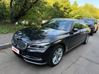 2016 BMW 7 серии Long 730Ld xDrive VI (G11/G12), чёрный, 3500000 рублей, вид 2