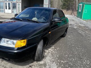 2002 Lada (ВАЗ) 2110, чёрный, 200000 рублей, вид 1
