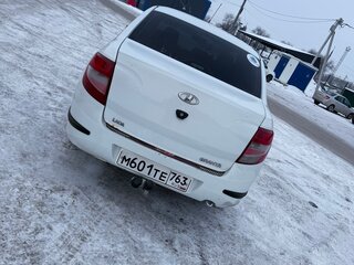 2012 Lada (ВАЗ) Granta I, белый, 210000 рублей, вид 4