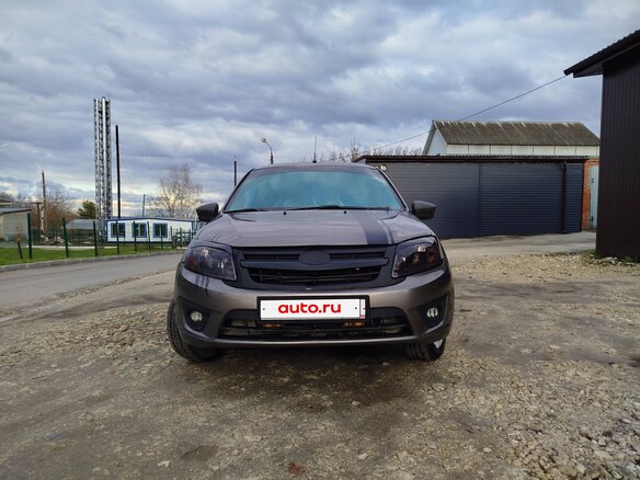 2016 Lada (ВАЗ) Granta I, коричневый, 420000 рублей - вид 1