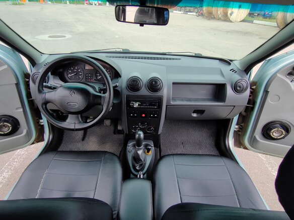2008 Renault Logan I, зелёный, 333000 рублей - вид 7
