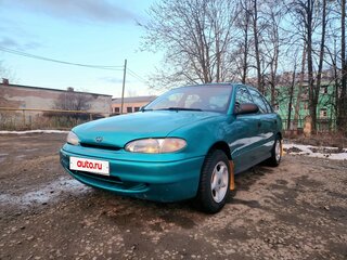 1995 Hyundai Accent I, зелёный, 90000 рублей, вид 1